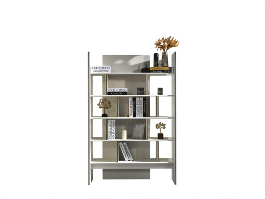 Suite Wall unit TV stand TV cabinet Lowboard Sideboard Shelves Wood White