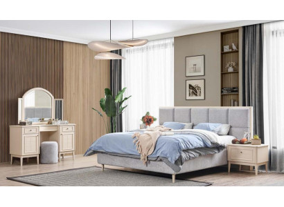 Complete Bedroom Furniture Set Bed 2x Bedside table Dressing table 4-piece new
