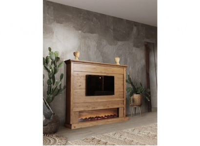 Wall unit TV-Wall Wood Style Living room Furniture Wardrobe Wall Units Luxury Furniture