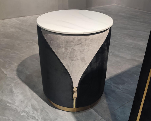 Modern Side table Round Table Living room Storage table Luxury Furniture