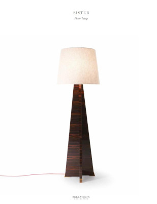 Living room Stand Light fixture Brass Floor Lamp Hallway Lamp Bellavista Collection