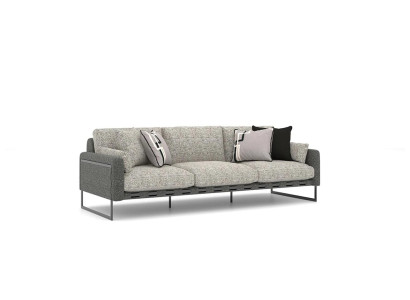 new Sofa Three Seater Modern Textile Gray Couch Upholstered furniture Living room Sofas