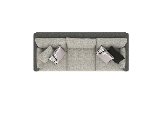 new Sofa Three Seater Modern Textile Gray Couch Upholstered furniture Living room Sofas