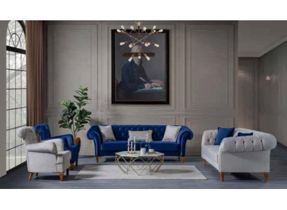 Living room Luxury Armchair Single Seater Modern Cocktail Chair Upholstered furniture