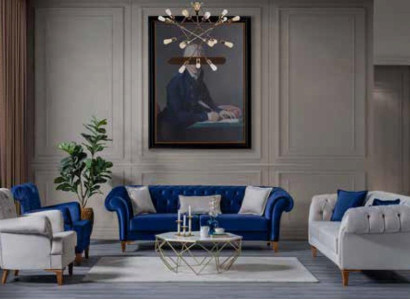 Living room Luxury Armchair Single Seater Modern Cocktail Chair Upholstered furniture