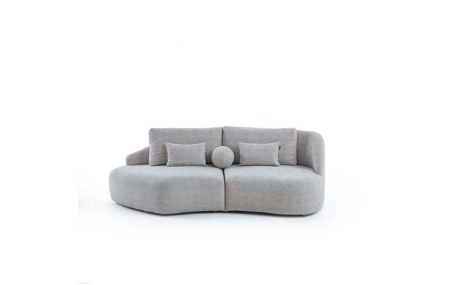 Modern light gray 3-seater living room three-seater luxury couches sofas