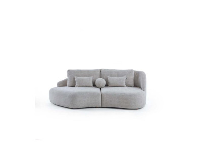Modern light gray 3-seater living room three-seater luxury couches sofas