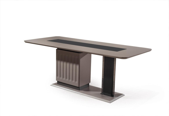 Luxury Dining room ambience Modern Dining table Designer Wood Metal Tables
