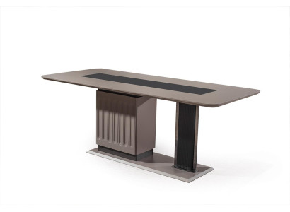 Luxury Dining room ambience Modern Dining table Designer Wood Metal Tables