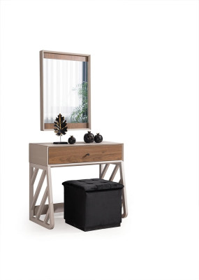 Luxurious Bedroom Suite Dressing table Chest of drawers Mirror 3-piece set