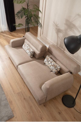 Sofa 3 Seater Designer Sofa Couch Sofas Couches Fabric Textile new Upholstery