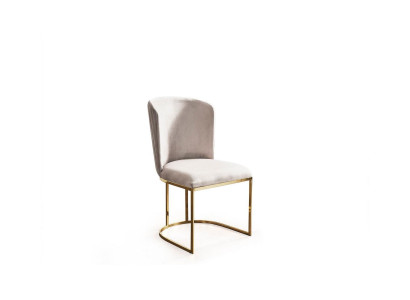 Chair Dining room chair beige kitchen chair armchair luxury modern novelty