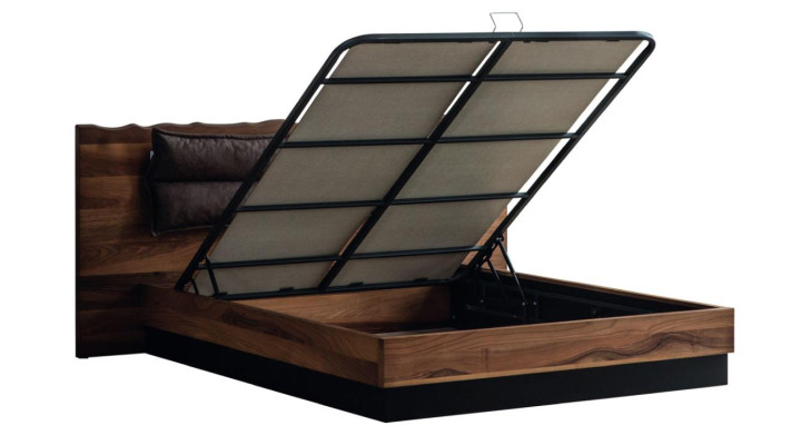 Modern Bedroom Furniture Designer Bed 2x Bedside tables Wardrobe