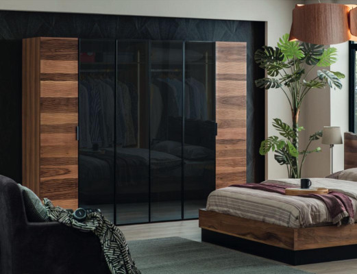 Modern Bedroom Wardrobe Designer Glass Wardrobe Luxury Furniture
