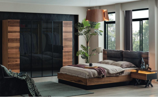 Modern Bedroom Wardrobe Designer Glass Wardrobe Luxury Furniture