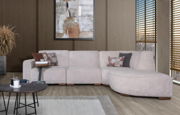 exclusive s White Corner sofa L-shape Living room Designer Couch Modern Furniture