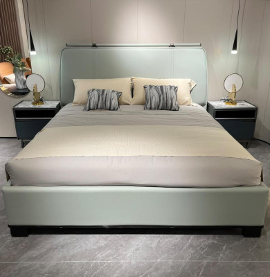 Luxury Bedroom Set Modern Double bed with 2x Bedside tables Design 3tlg.Complete
