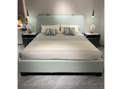 Luxury Bedroom Set Modern Double bed with 2x Bedside tables Design 3tlg.Complete