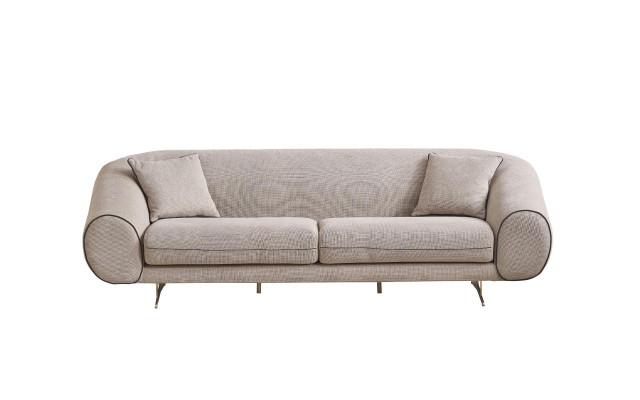 Designer Living room Suite L-shape Sofa 3-Seater Armchair Upholstery Furniture