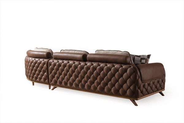 Stylish 4-seater luxury sofas living room couches exclusive s leather sofa