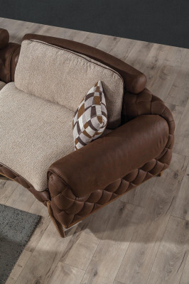 Stylish 4-seater luxury sofas living room couches exclusive s leather sofa