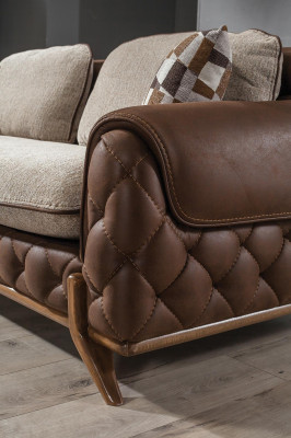 Stylish 3-Seater Sofa Designer Living room Couch exclusive r three-seater