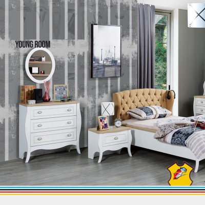 Chests of drawers Wood Design Bedroom Chest of drawers Mirror Sideboard Luxury Style
