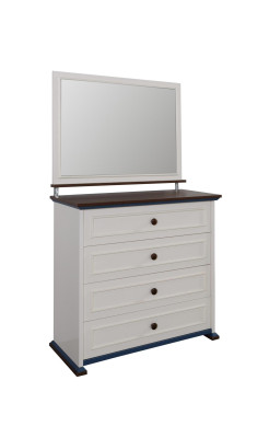 Chest of drawers with Mirror drawers Wood Chests of drawers Youth room sideboard