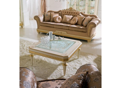 Luxury Three Seater Sofa 3 Seater Fabric Sofas Design Baroque Living room