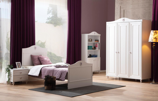 Wardrobe Designer Wardrobe Noble Wood Luxury Children's Room 140cm