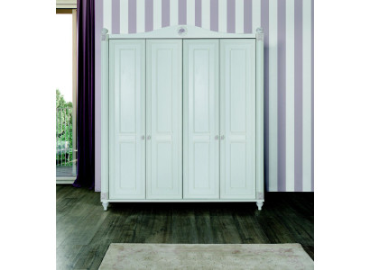 Childrens room Cabinets Wardrobe White Design Clothes cabinets Wardrobe