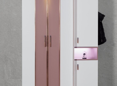 Wardrobe Wood Luxury Furniture Design Girls Childrens room Pink new
