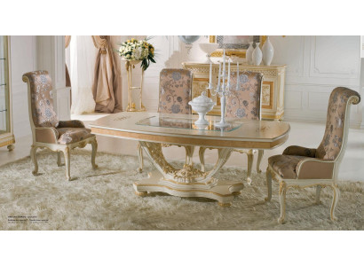 Luxury Dining table Dining room table Dining area Table Tables Baroque Dining room