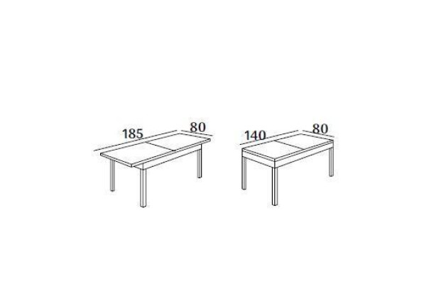Table Dining table Furniture Dining set Dining set Table 4x Chairs Dining set 5 pieces.