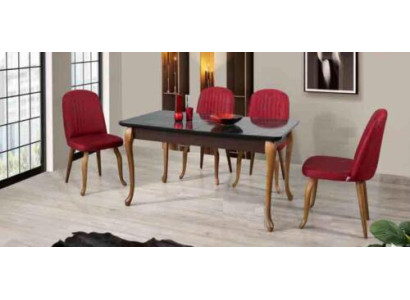 Dining table set dining set seating furniture set dining room sets dining table 4 chairs 5 pieces.
