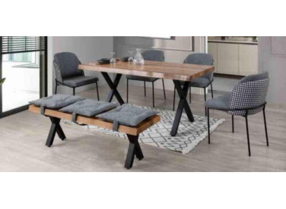 Dining table 4 Chairs Stool Seat Bench seat Original set Dining set Dining room