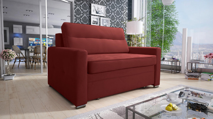 Design Couch Fabric Chesterfield Armchair 1.5 Seater Upholstery Sofas Lounge Club