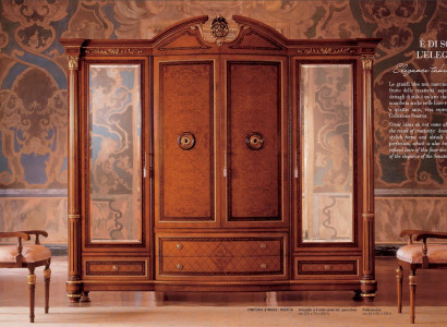 Wardrobe Cabinets Clothes Brown Bedroom Wood Furniture Wardrobe Luxury new