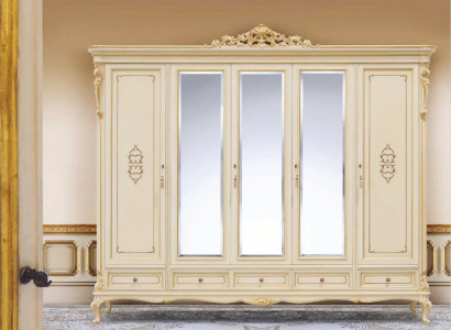 Wardrobe Big Wardrobe Clothes Cabinets Bedroom Mirror XXL