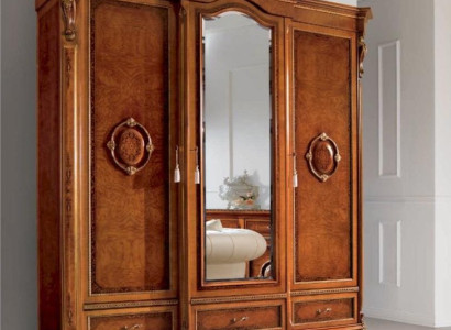 Wardrobe Brown Cabinets Clothes Bedroom Wood Furniture Wardrobe