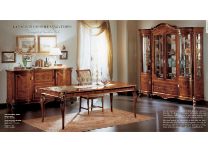 Display case Cabinets Luxury Brown Big Showcases Wardrobe Wood Living room