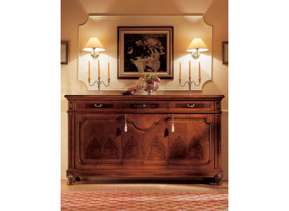 Luxury Sideboard Cabinets Chests of drawers Living room Wood Furniture