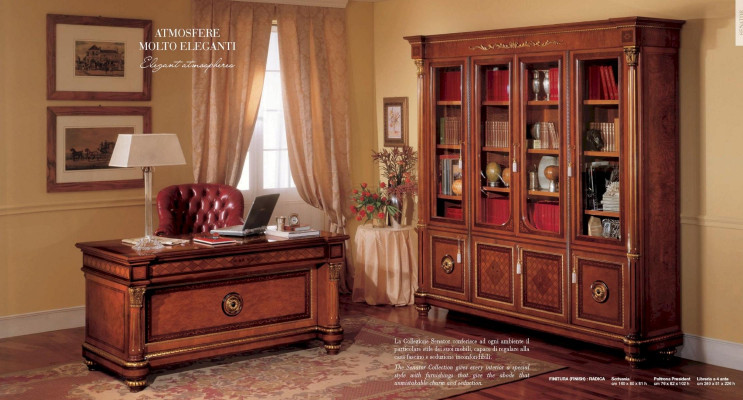 Bookcase Bookshelf Wall unit Living room Shelf Brown Wardrobe