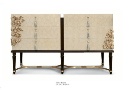 Chest of drawers Sideboard Luxury Cabinets Chests of drawers Bedroom Wood Beige