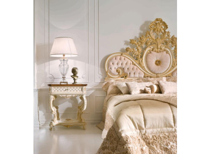 Bedside tables Bedside table Consoles Side Table Night Consoles Luxury Beige Baroque