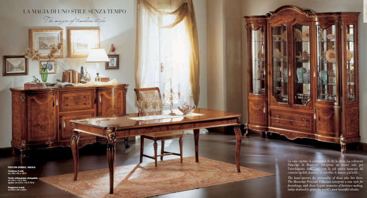 Dining table Extendable Table Big Dining room furniture Wood Dining room