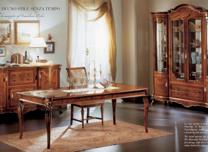 Dining table Extendable Table Big Dining room furniture Wood Dining room