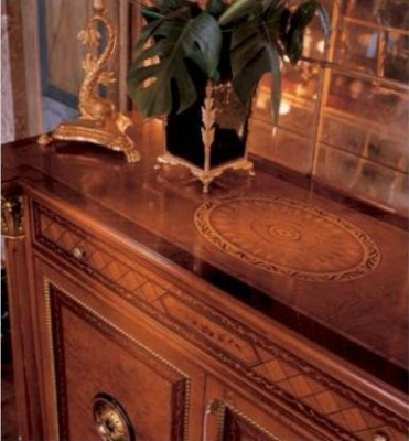 Sideboard Chest of drawers Wood Living room Furniture Wardrobe Luxury Brown