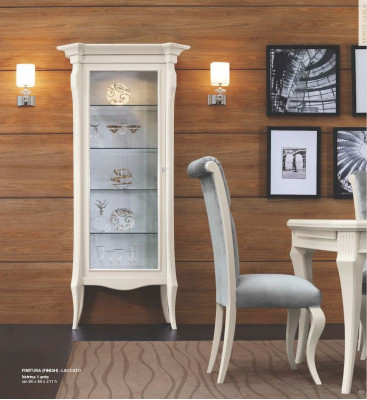 Luxury Display case Cabinets Showcases Wardrobe Living room Wood Glass