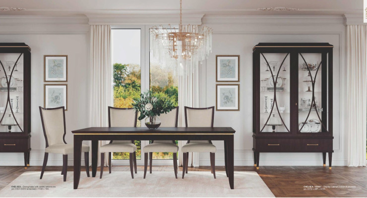 Dining table Extendable Table Wood Dining room table Tables